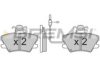 BREMSI BP2310 Brake Pad Set, disc brake